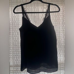 Black Express silky tank. NWT